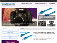 Tablet Screenshot of camaraspro.com
